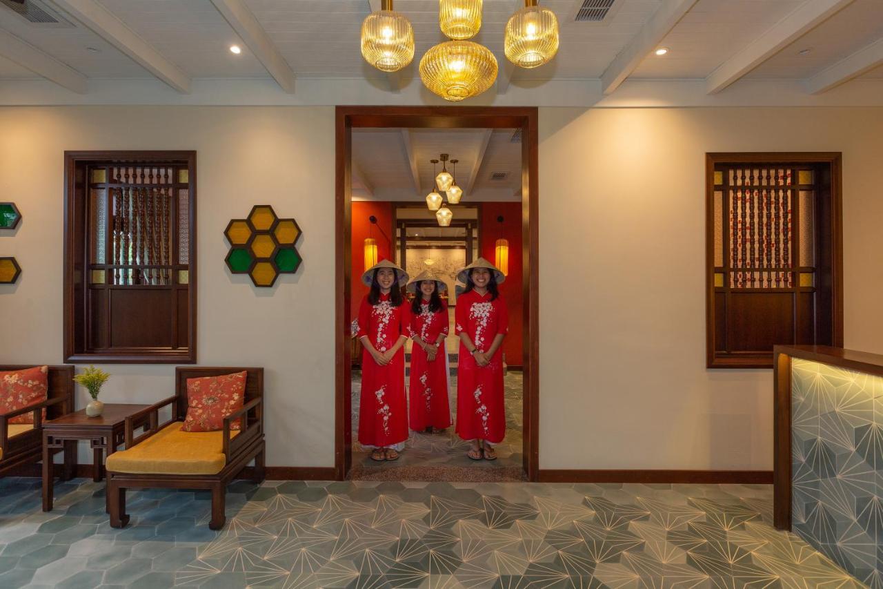 فندق بوتيك كوزي سافي هوي آن هوي ان المظهر الخارجي الصورة The lobby of the hotel
